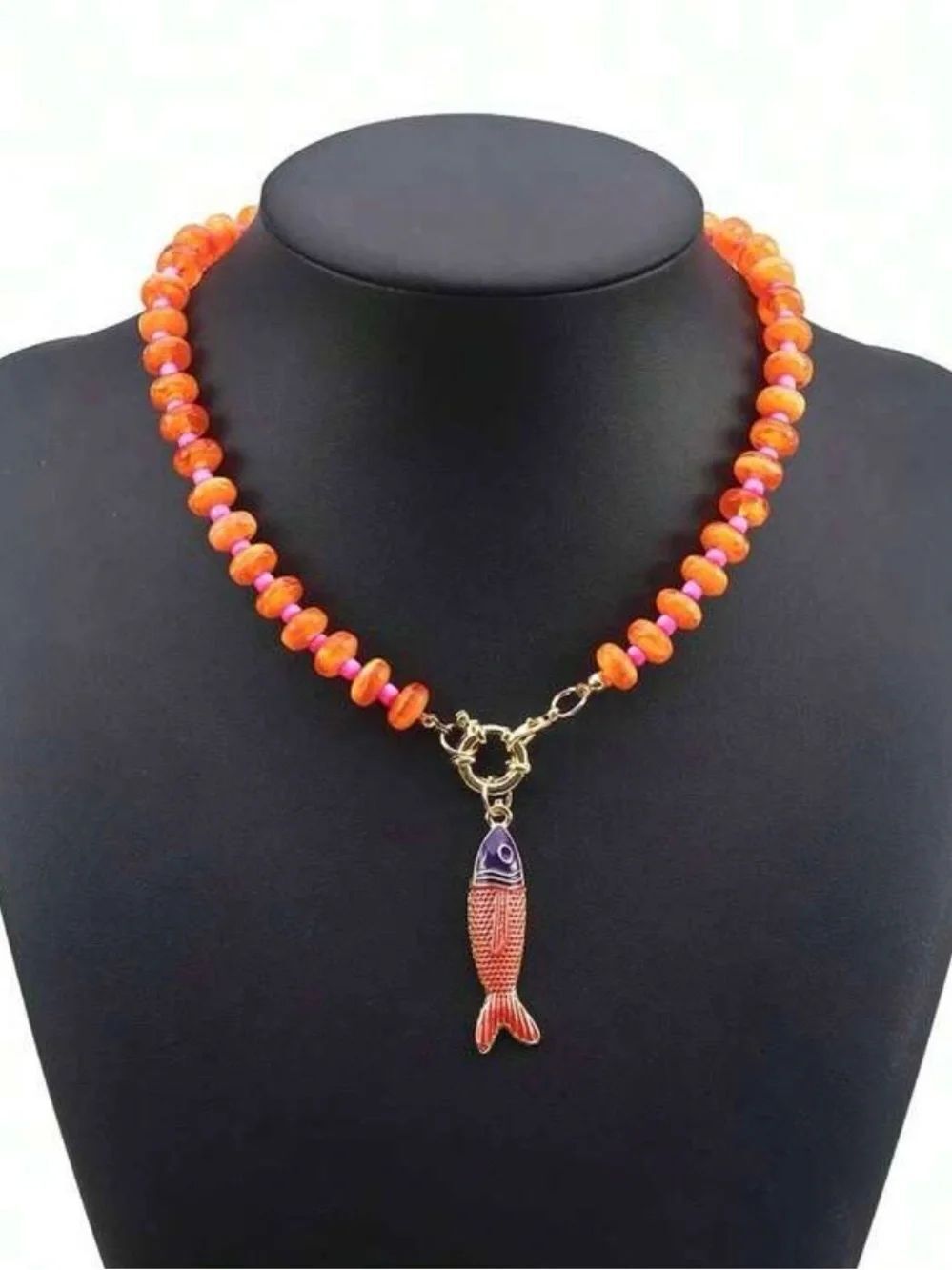 Fish necklace Q1188